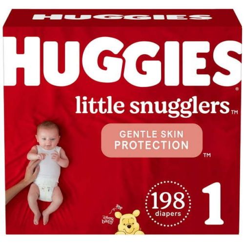 Huggies Little Snugglers Size 1; 198 Count Huggies Little Snugglers Size 1; 198 Count